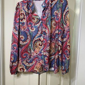 SHEIN paisley top brand new